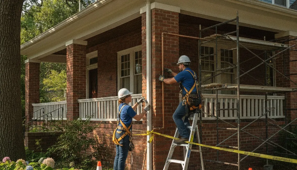 Emergency plumbing repair service in Marietta, GA for residential and commercial leaks and clogs