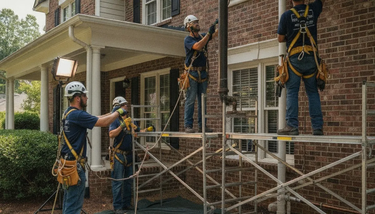 Marietta, GA emergency plumbing repair truck for fast residential service